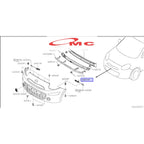 Support Bracket Breket Bumper Depan Kiri Nissan March K13 62225-1HH0A