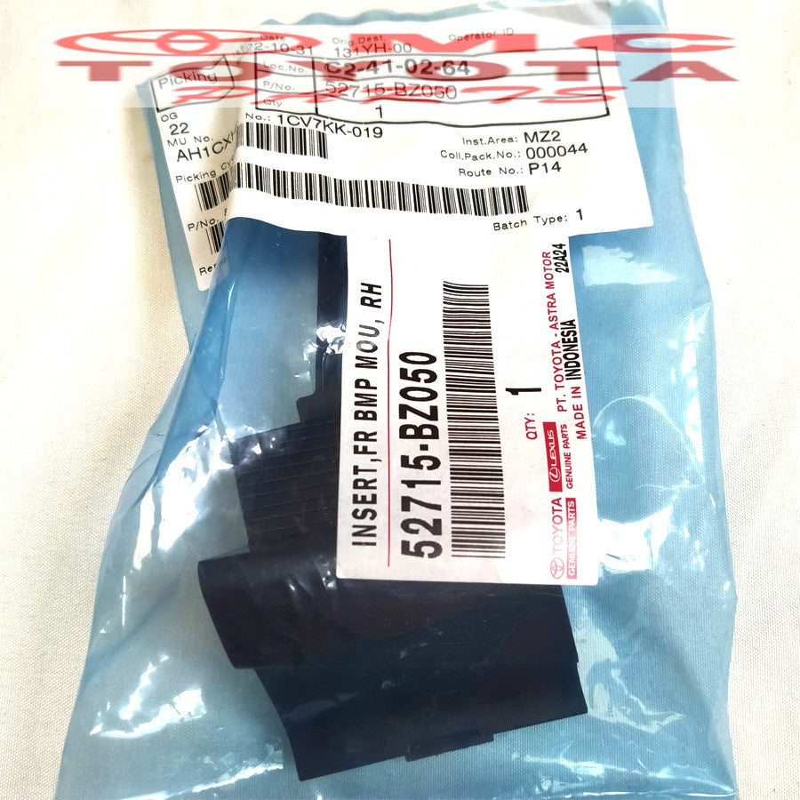 Tutup Cover Extension Bumper Depan Kanan Calya Sigra 52715-BZ050
