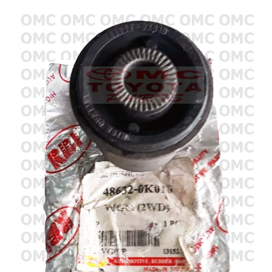 Karet Bush Bushing Arm Depan Atas Kanan Innova Hilux 48632-0K010-RBI