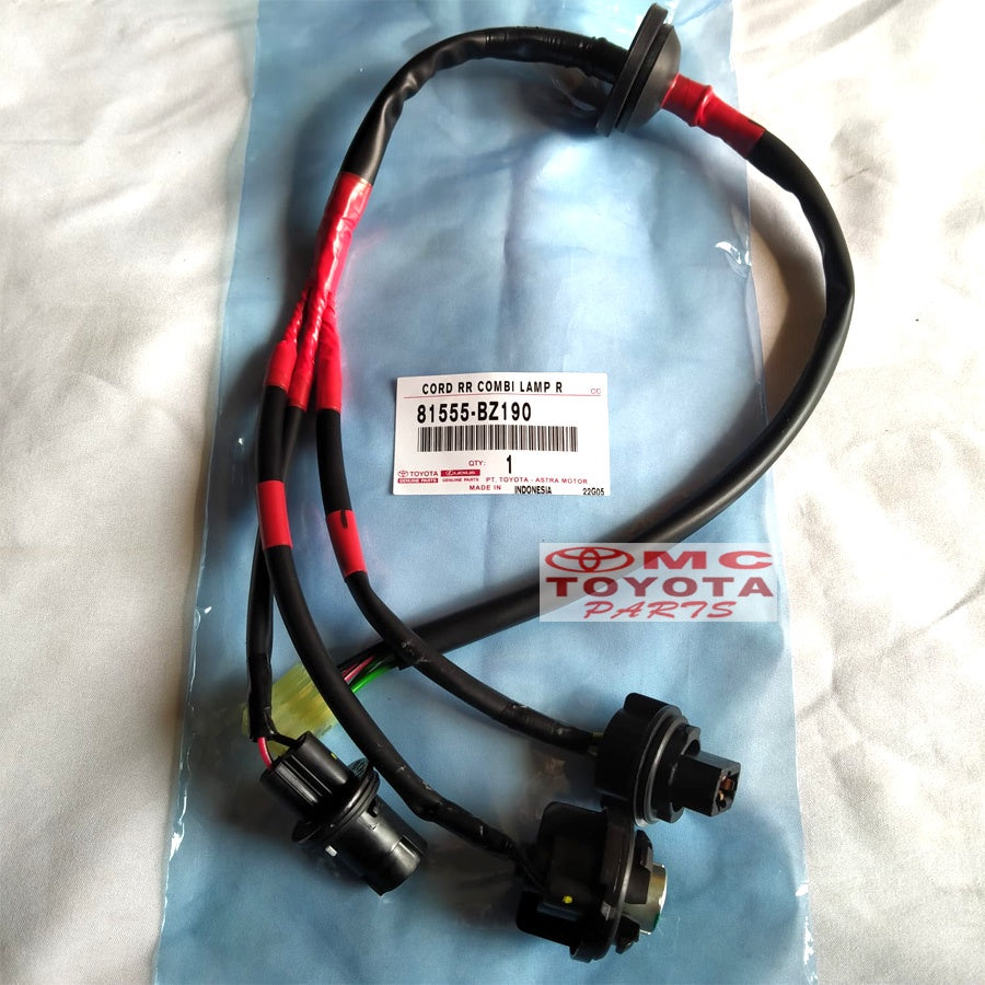 Kabel Socket Lampu Stop Belakang Kanan Avanza Xenia Grand AllNew 81555-BZ190