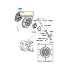 Plat Kopling Clutch Disc Sigra Calya 31250-YZ270-001