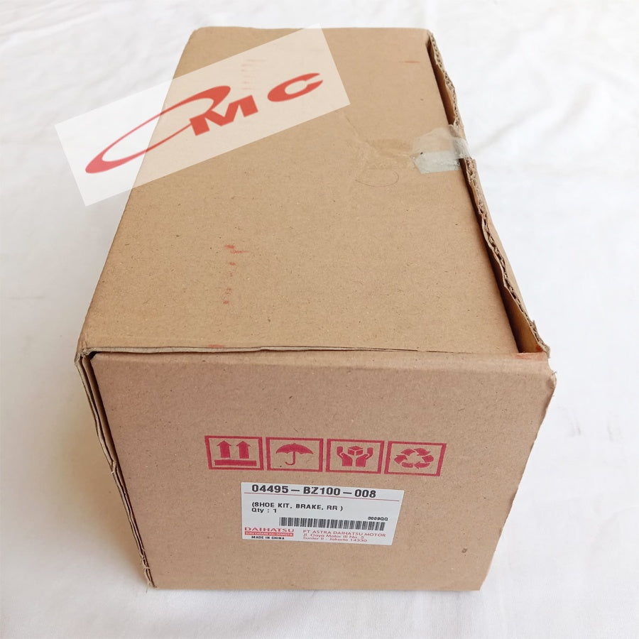 Brake Shoe Kampas Rem Belakang Grand Max Luxio Daihatsu Genuine Parts 04495-BZ100-008 Ori DH