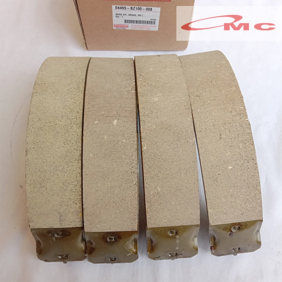 Brake Shoe Kampas Rem Belakang Grand Max Luxio Daihatsu Genuine Parts 04495-BZ100-008 Ori DH