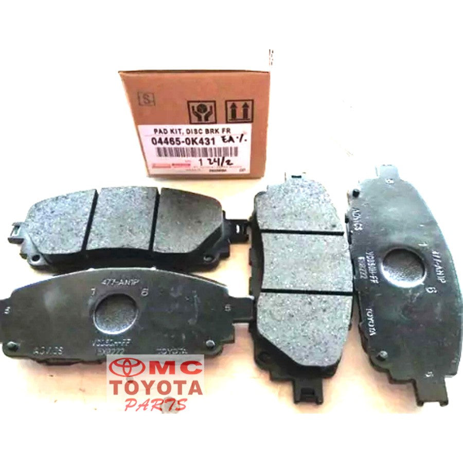 Brake Pad Kampas Rem Depan Innova Reborn 04465-0K431