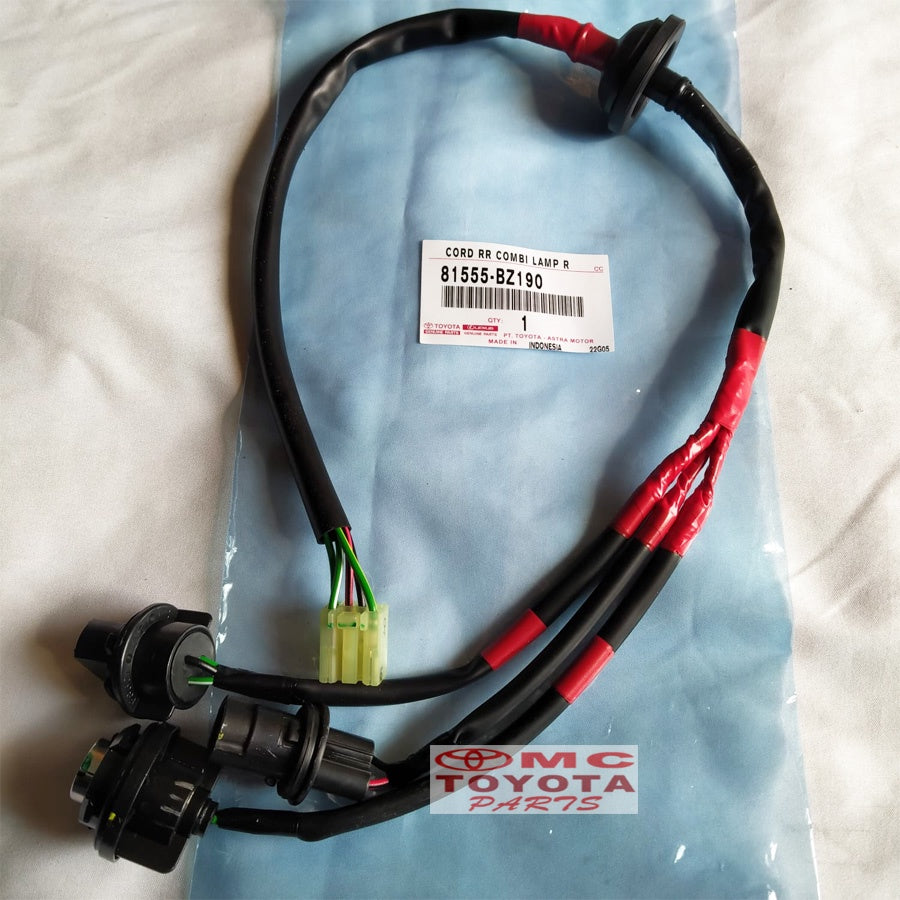 Kabel Socket Lampu Stop Belakang Kanan Avanza Xenia Grand AllNew 81555-BZ190