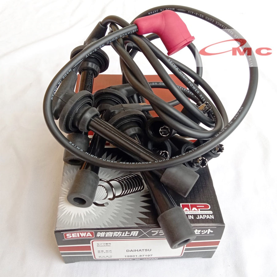Kabel Busi Daihatsu Taruna Zebra Suzuki Esteem 19901-87197-SEIWA