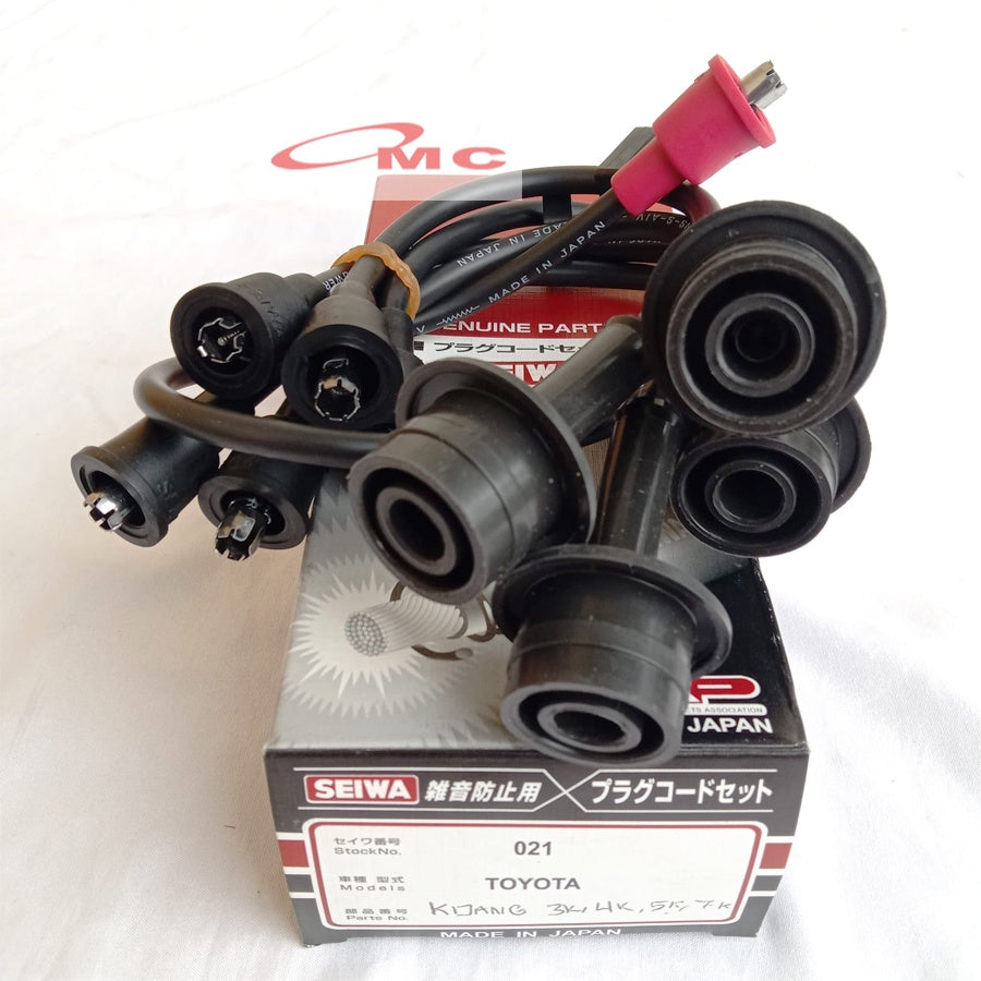 Kabel Busi Toyota Kijang Carburator 3K 4K 5K 7K 021-SEIWA