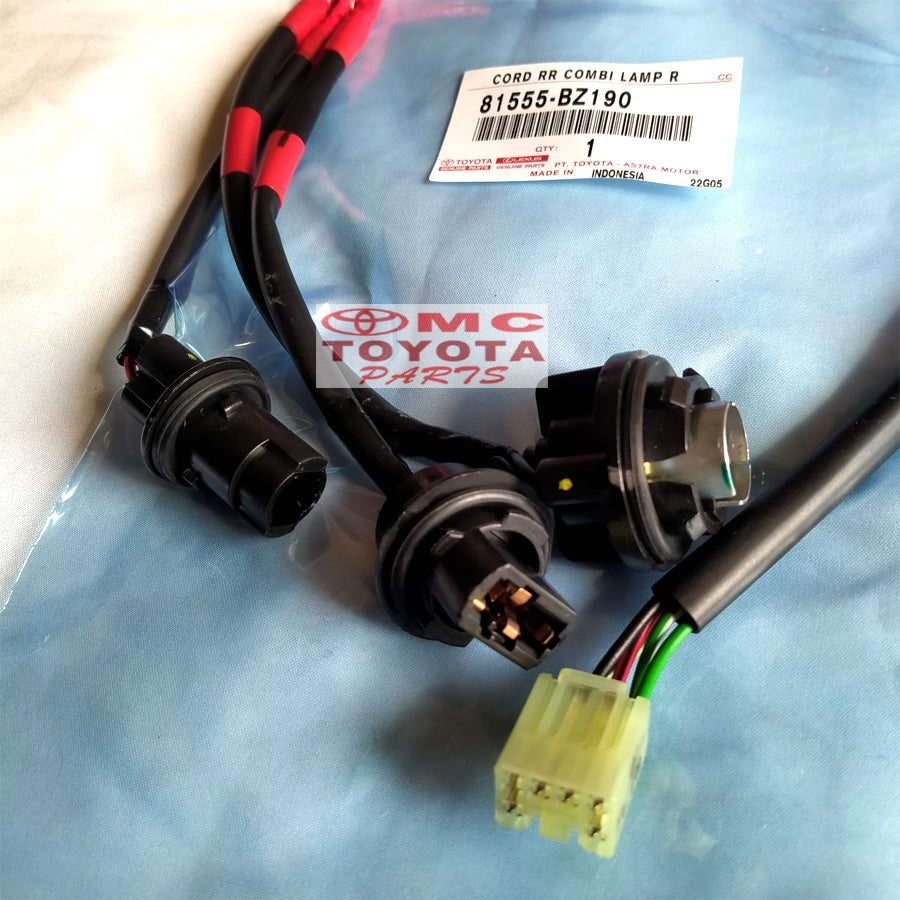 Kabel Socket Lampu Stop Belakang Kanan Avanza Xenia Grand AllNew 81555-BZ190