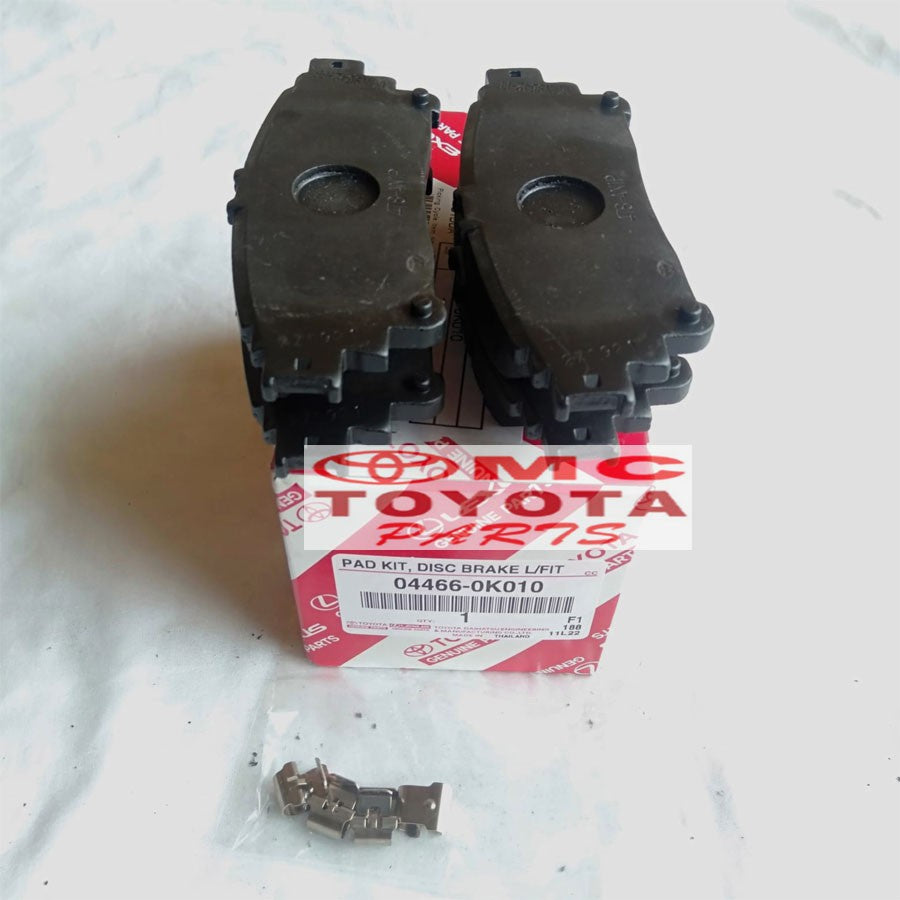 Brake Pad Kampas Rem Belakang Toyota Fortuner Vrz 04466-0K010
