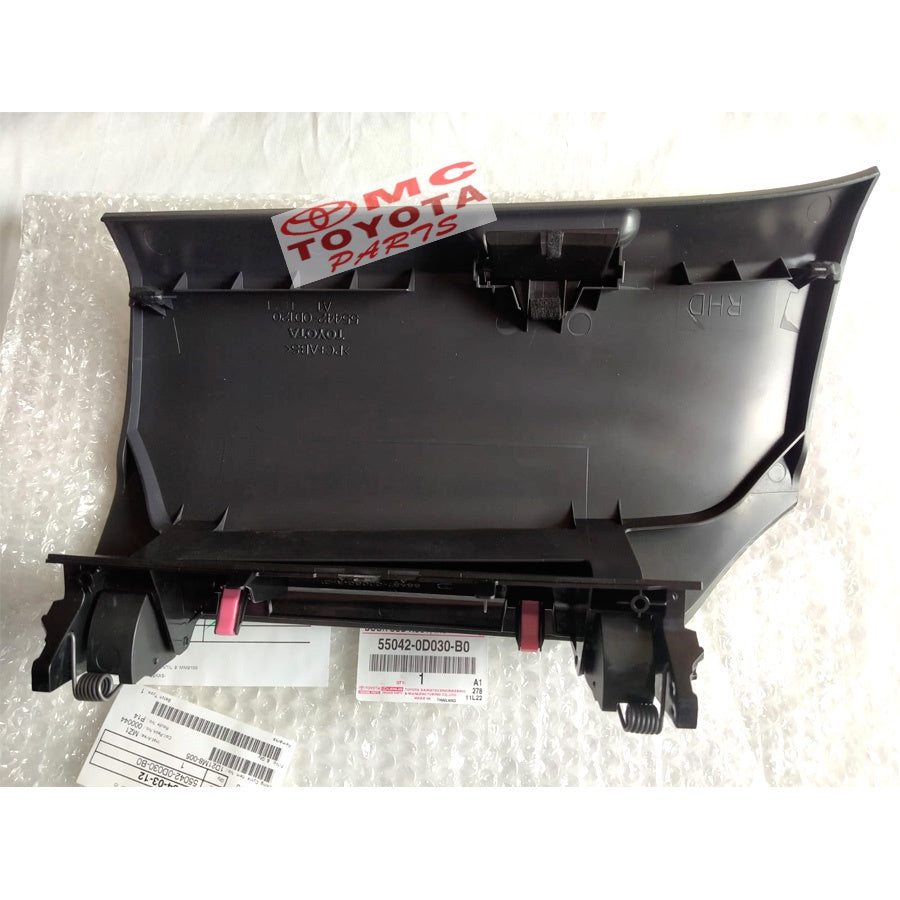 Tutup Cover Laci Atas Dashboard Toyota Yaris 2006-2013 55042-0D030-B0