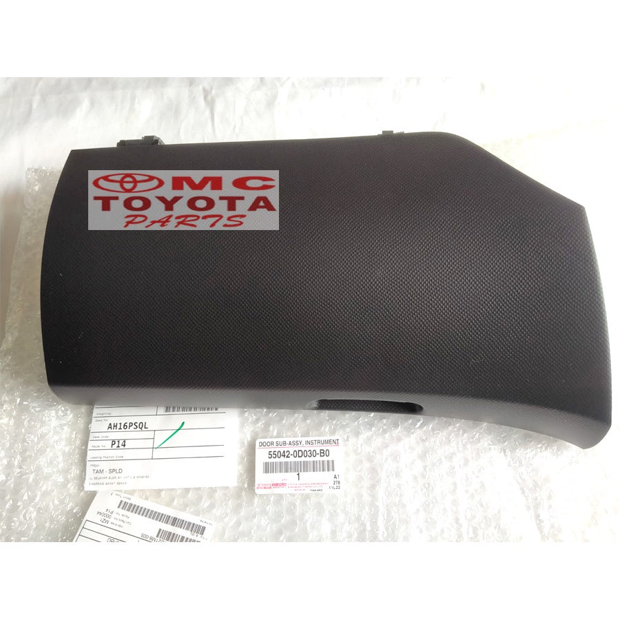 Tutup Cover Laci Atas Dashboard Toyota Yaris 2006-2013 55042-0D030-B0